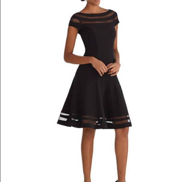 White House Black Market Dresses & Skirts - White House Black Market Illusion Dress Size 12